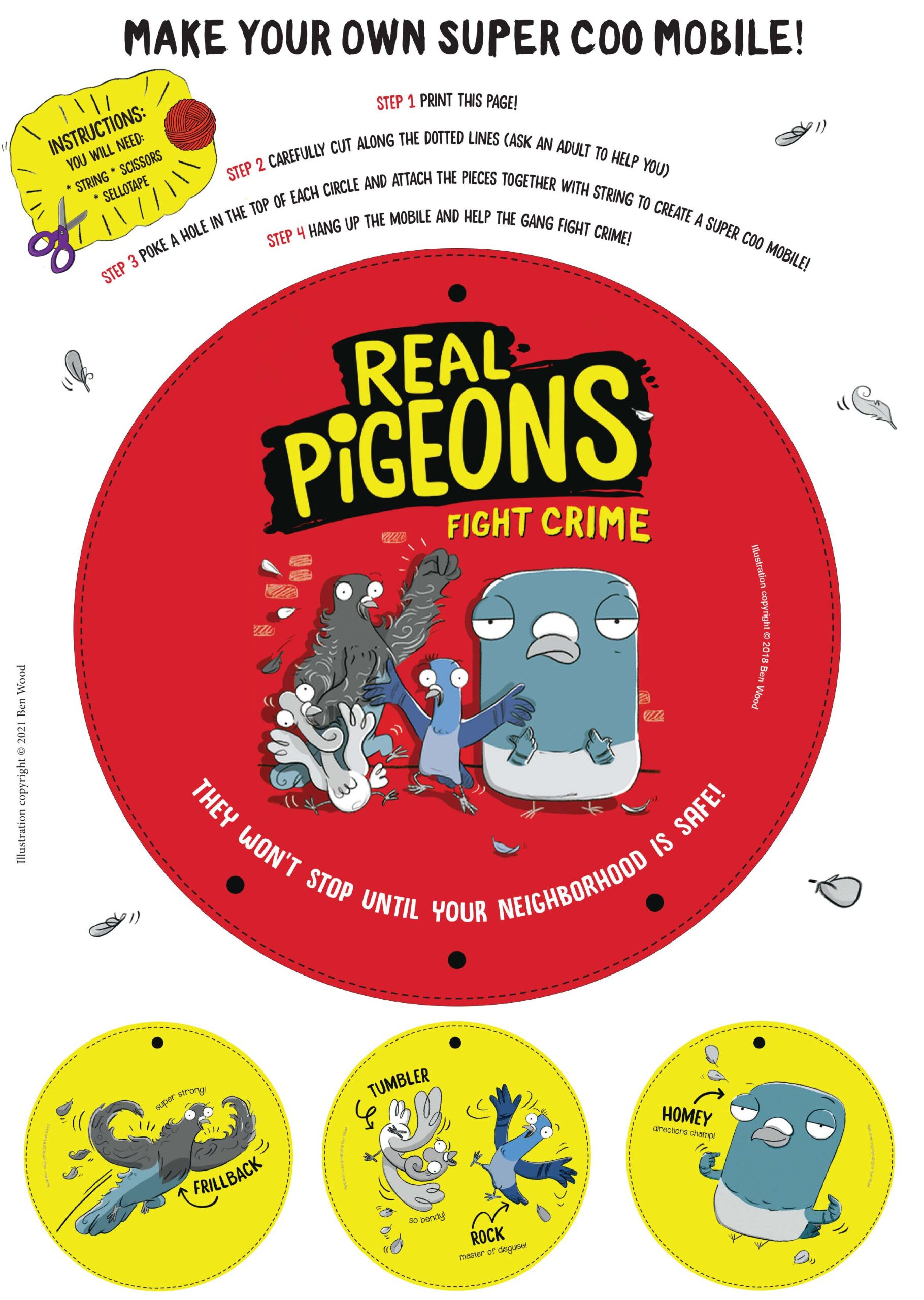 Real Pigeons Fight Crime - Super Coo Mobile - 