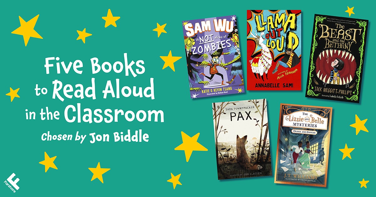 Five Books to Read Aloud in the Classroom by Jon Biddle